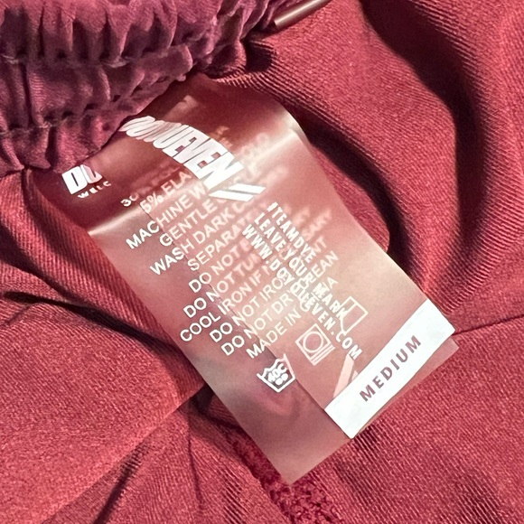 DOYOUEVEN M maroon athletic shorts - Picture 6 of 7